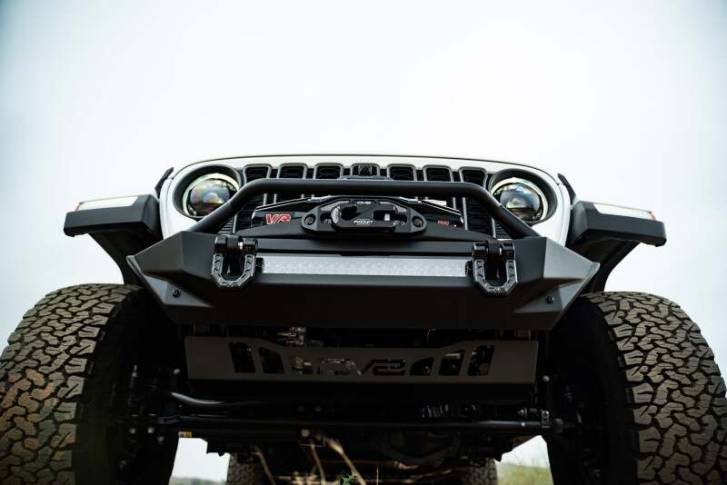 DV8 Offroad 07-23 Jeep Wrangler JK/JL & Gladiator JT FS-1 Series Stubby Front Bumper