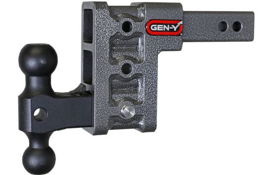 Gen-Y Mega Duty 2in Shank 5in Drop 2K TW 16K Hitch w/GH-051 Dual-Ball