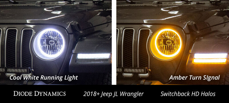 Diode Dynamics Halo Lights LED 120mm Switchback (Pair)