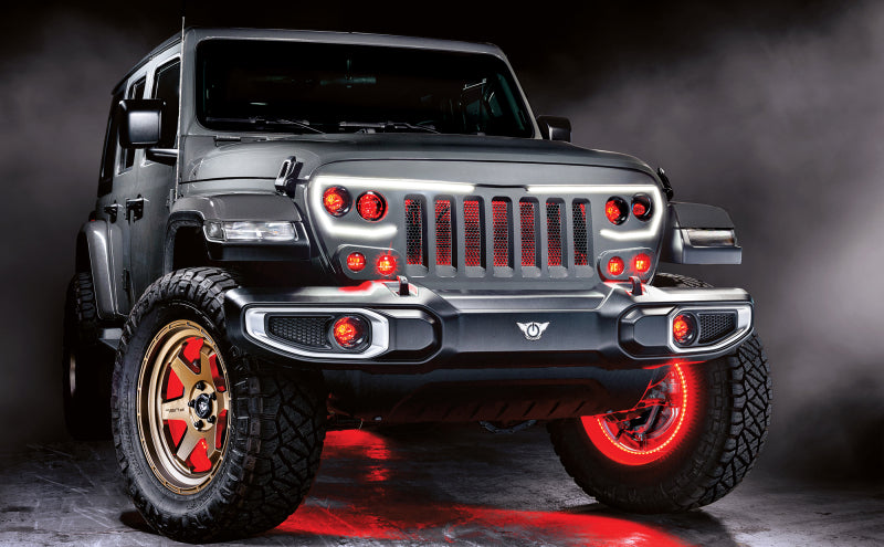 Oracle VECTOR Grille Demon Eye Projector Conversion Kit - ColorSHIFT w/o Controller