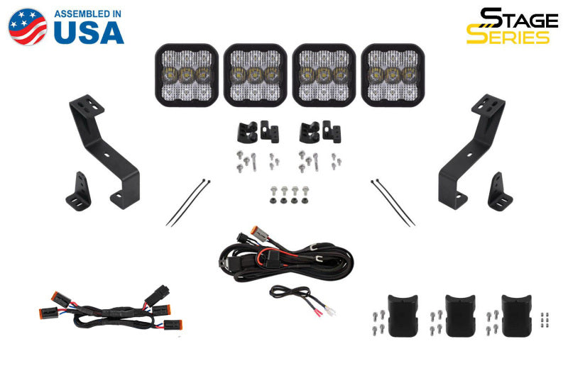 Diode Dynamics Stage Series Grille Bracket Kit for 2019-Present Ram