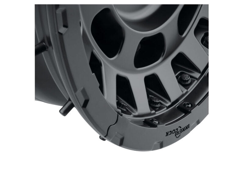 ICON Hammer Pro - 17x8.5 / 5X5 / -6MM / 4.5in BS - Satin Black