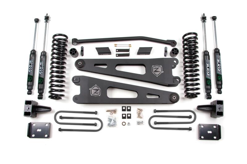 Zone Offroad 11-12 Ford SuperDuty 4in Radius Arm System - Gas