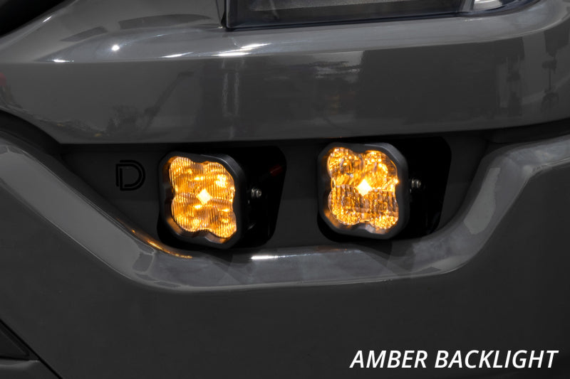 Diode Dynamics 21-22 Ford F-150 SS3 LED Fog Pocket Kit - White Pro