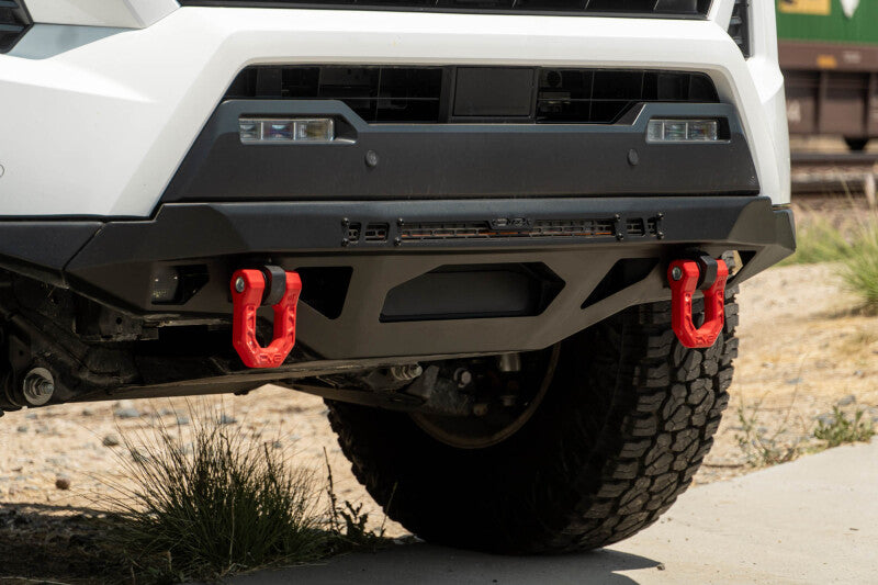 DV8 Offroad Winch Fairlead Cover Plate - Micro Texture Black