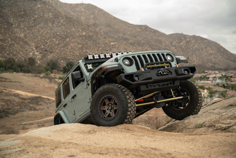 DV8 Offroad 18+ Jeep Wrangler JL / 20+ Jeep Gladiator JT OE Plus Front Bumper
