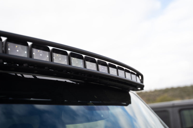 DV8 Offroad 21+ Ford Bronco Curved Light Bracket for 12 3in. Pod Lights