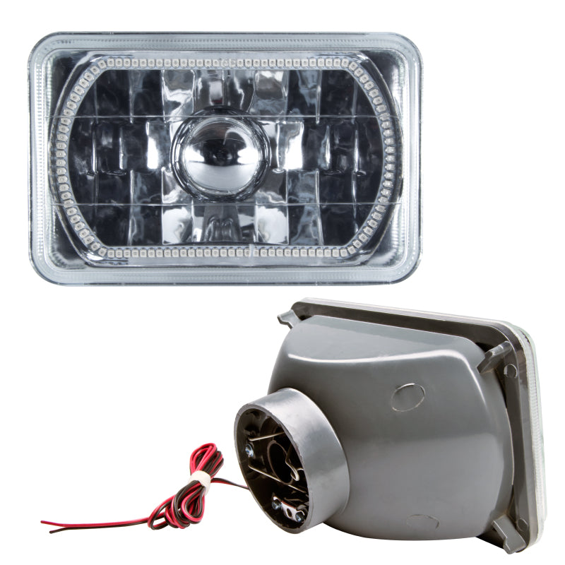 Oracle Pre-Installed Lights 4x6 IN. Sealed Beam - Green Halo