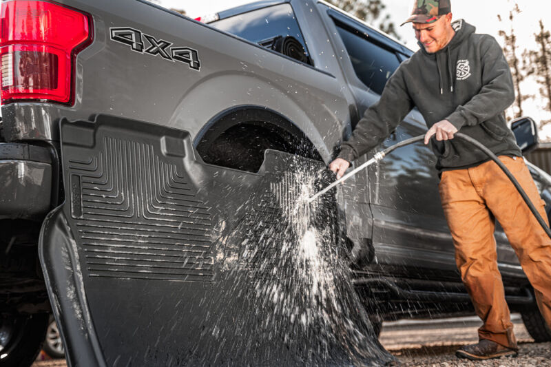 Husky Liners 2012 Toyota Tundra/Sequoia WeatherBeater Black Floor Liners