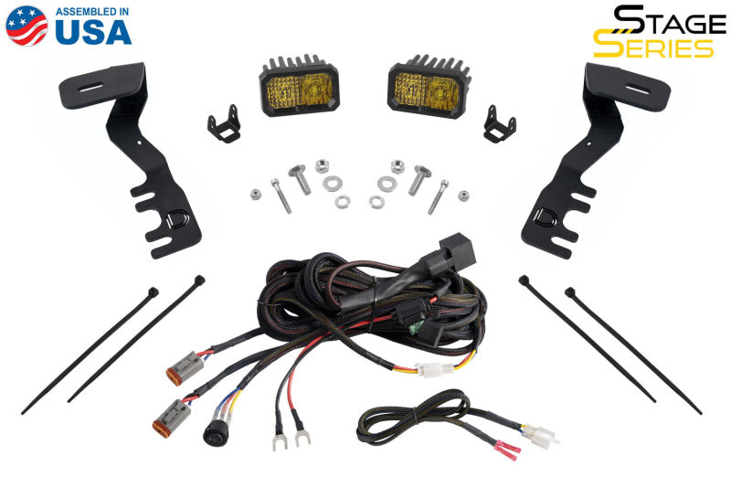 Diode Dynamics 2024+ Toyota Tacoma Stage Series Ditch Light Bracket Kit