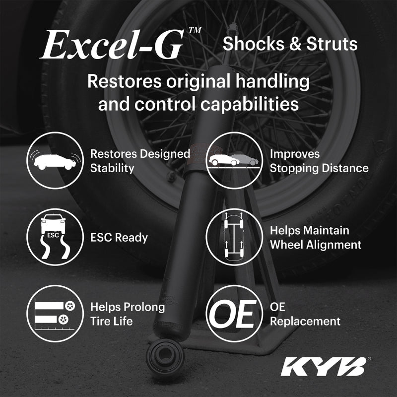 KYB Shocks & Struts Excel-G Front TOYOTA Corolla 1975-83 TOYOTA Corolla 1982-85