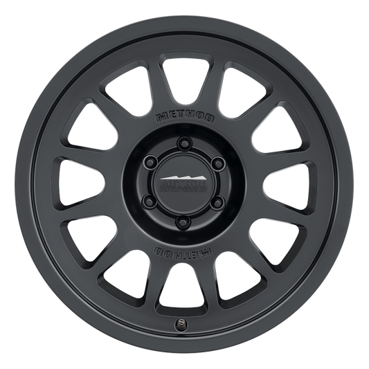 Method MR703 Bead Grip 18x9 12mm Offset 6x5.5 106.25mm CB - Matte Black
