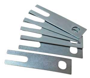 SPC Performance Chevrolet Corvette 1/16in. Rear Shim (6 Per Package) (Rear Toe Adjustment)