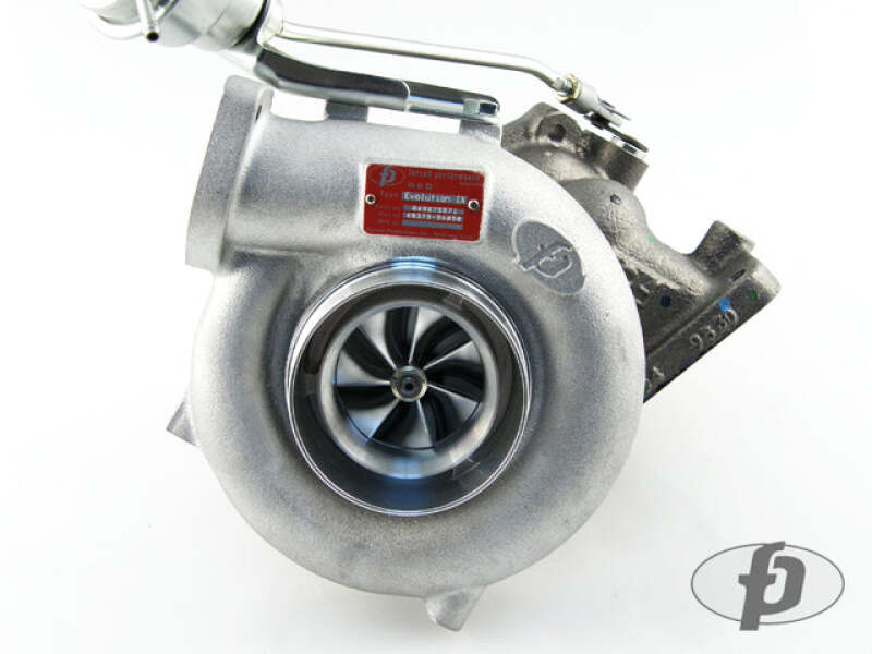 Forced Performance Mitsubishi Evo 9 Red XR57SR Turbo Ball Bearing MHI Turbine Hsg w/18PSI WG