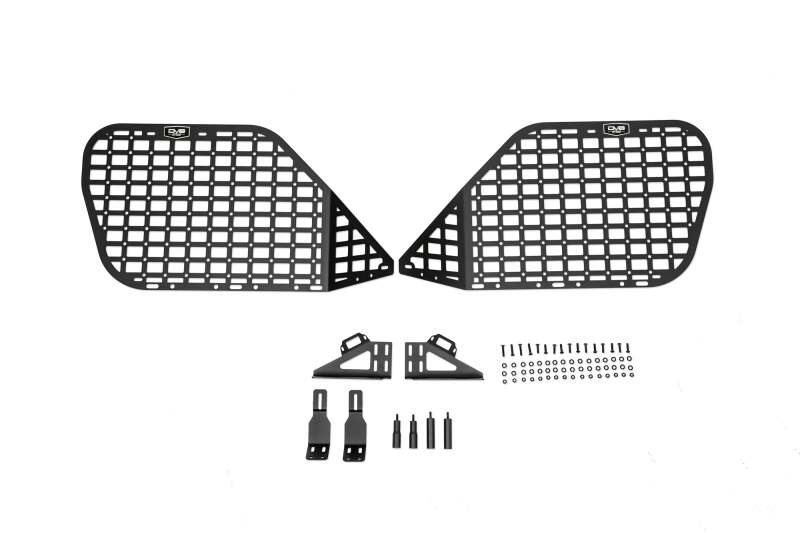 DV8 Offroad 10-23 Toyota 4Runner Rear Window Molle Panels