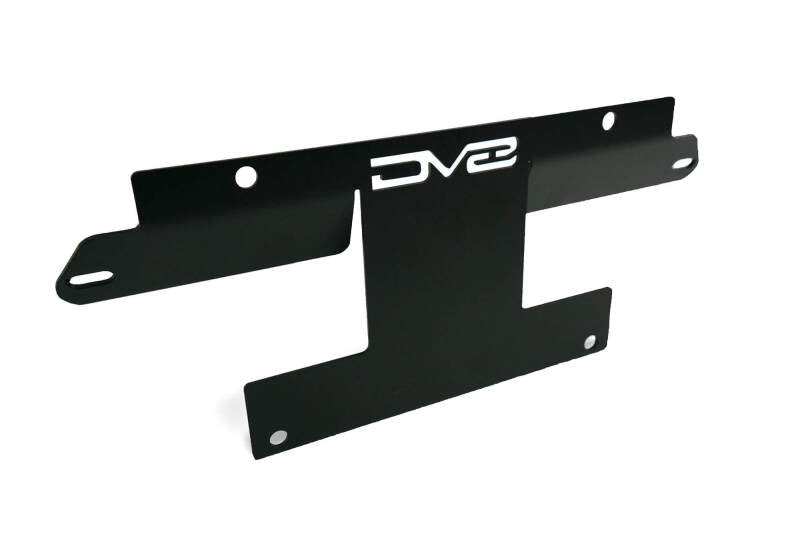 DV8 Offroad 21-22 Ford Bronco Factory Front Bumper License Relocation Bracket - Front