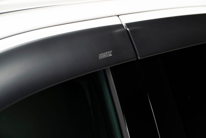 Husky Liners 07-18 Jeep Wrangler JKU Ventvisor Low Profile 4pc - Matte Black