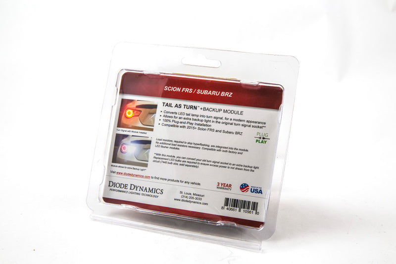 Diode Dynamics 13-16 FR-S / BRZ Tail as Turn +Backup Module (USDM) Stage 2