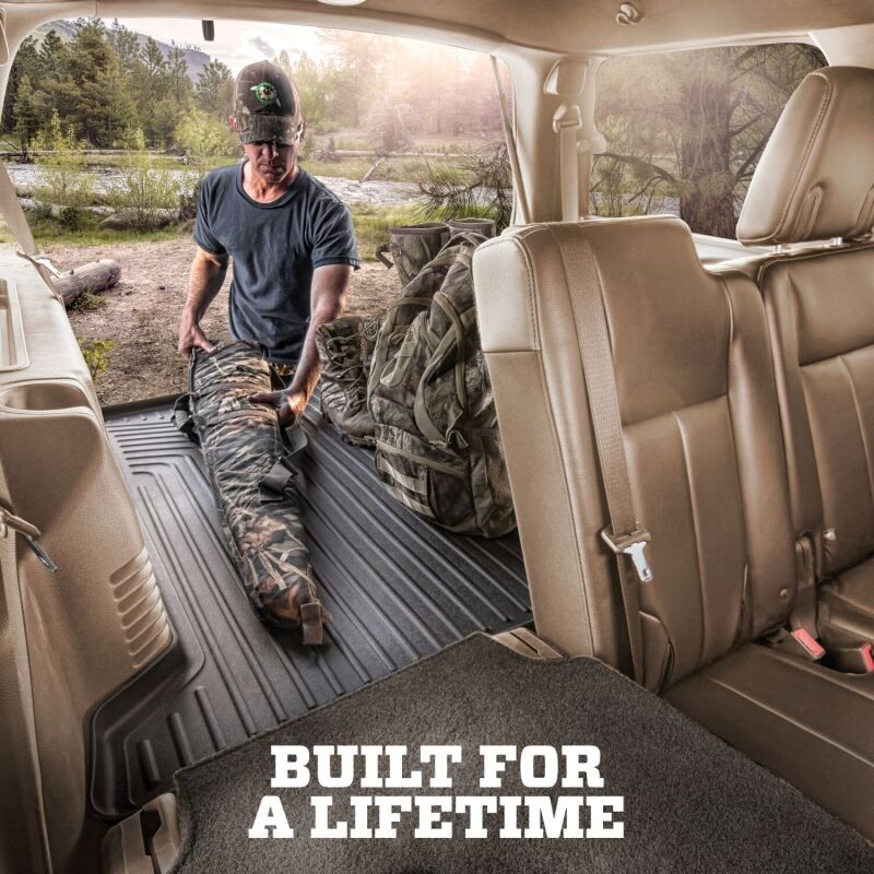 Husky Liners 07-13 GM Escalade/Suburban/Yukon WeatherBeater Tan Rear Cargo Liners (Behind 3rd Row)
