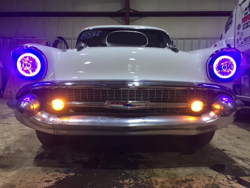 Oracle Pre-Installed Lights 7 IN. Sealed Beam - ColorSHIFT Halo