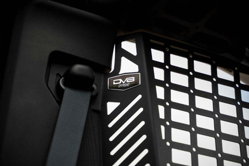 DV8 Offroad 21+ Ford Bronco Pocketed Rear Window Molle Panels (Soft Top/2-Door Models)
