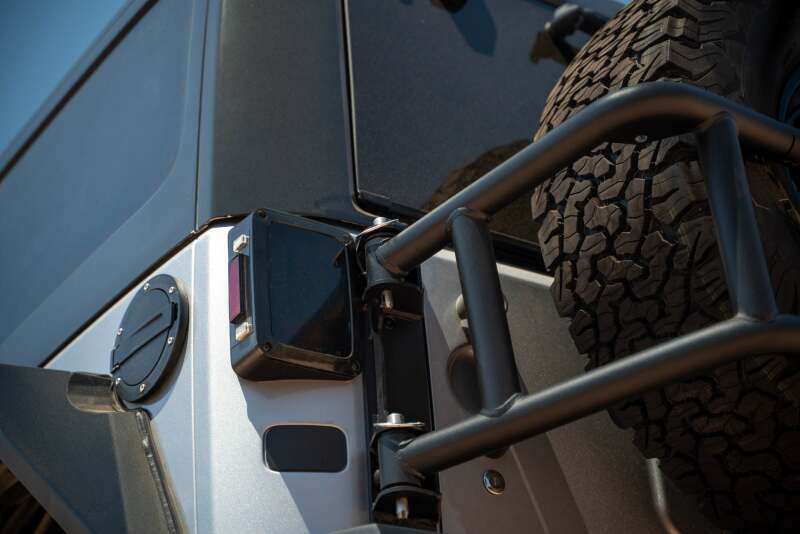 DV8 07-18 Jeep Wrangler JK Body Mounted Tire Carrier