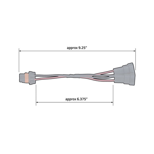 Oracle Trigger 12 Gauge Short Y Harness