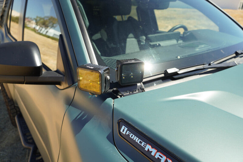 DV8 Offroad 2025+ Toyota 4Runner Ditch Light Brackets - Pair