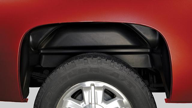 Husky Liners 14-15 Chevy/GMC Silverado/Sierra Black Rear Wheel Well Guards