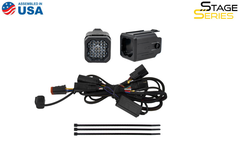 Diode Dynamics 23-24 Chevrolet Colorado Hitch Mount LED Pod Reverse Kit C1R