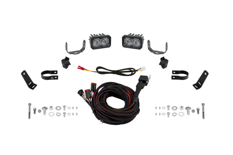 Diode Dynamics Stage Series 1 1/2 In Roll Bar Reverse Light Kit SSC2 Pro (Pair)