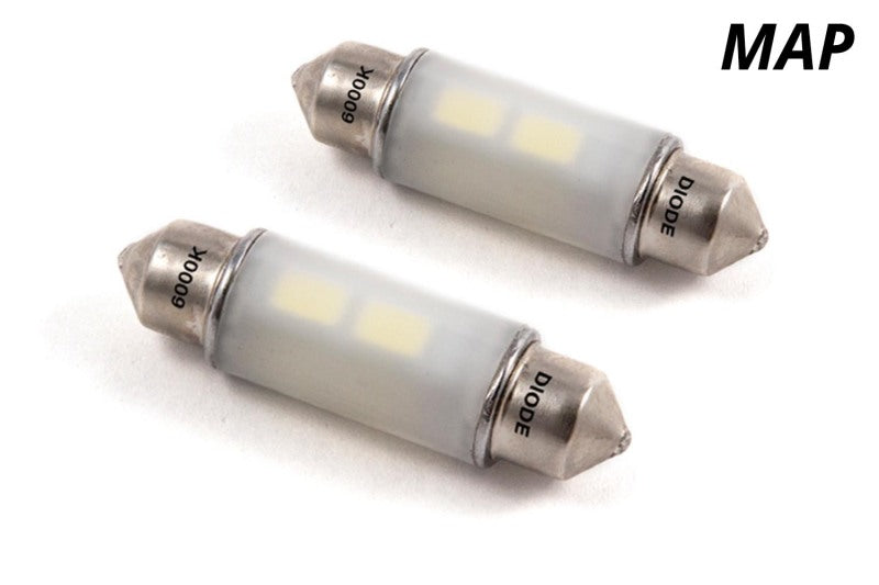 Diode Dynamics 41mm HP6 LED Bulb - Amber (Pair)
