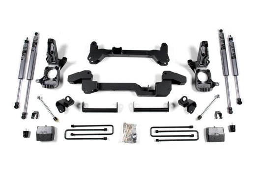 Zone Offroad 01-10 GM C2500 HD 6in Suspension Lift - Fox