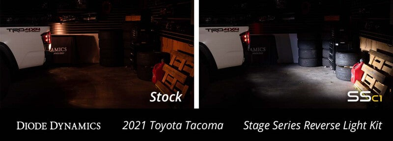 Diode Dynamics 16-21 Toyota Tacoma C1 Pro Stage Series Reverse Light Kit
