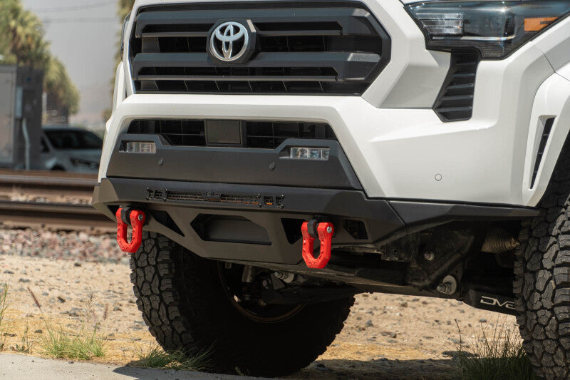 DV8 Offroad Winch Fairlead Cover Plate - Micro Texture Black