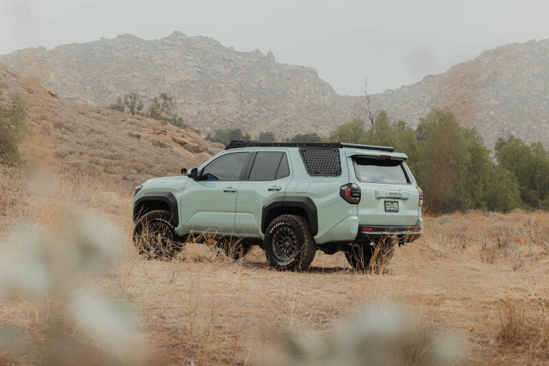 DV8 Offroad 25-26 Toyota 4Runner Exterior Window Molle for DV8 Offroad Roof Rack - Driver