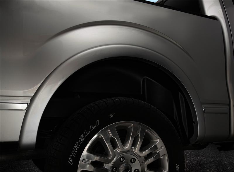 Husky Liners 07-13 Chevy/GMC Silverado/Sierra Black Rear Wheel Well Guards