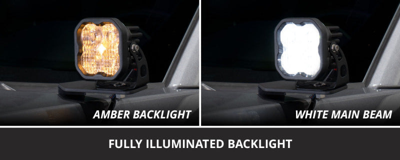 Diode Dynamics 17-22 Ford Super Duty Stage Series Backlit Ditch Light Kit