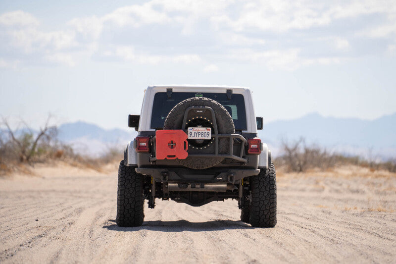DV8 Offroad 18-25 Jeep Wrangler JL Body Mounted Tire Carrier