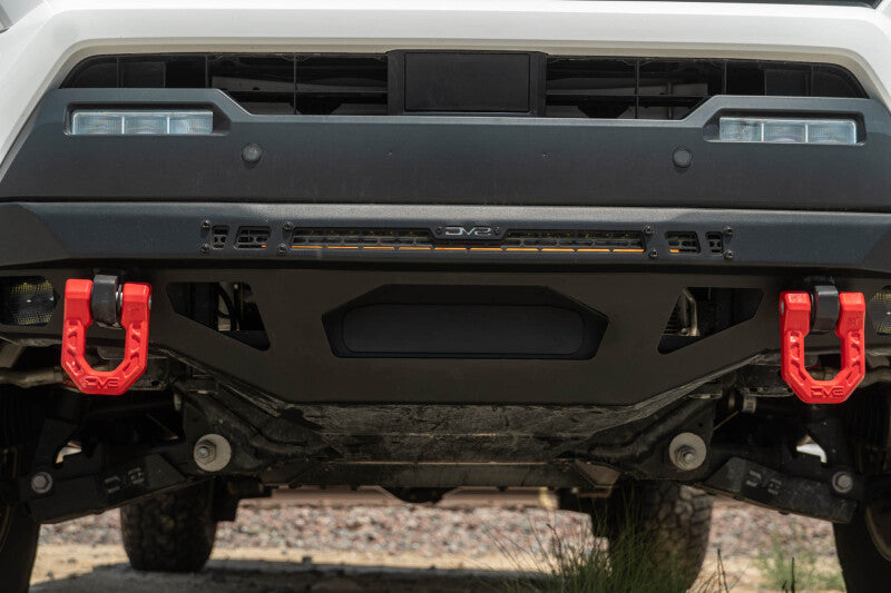 DV8 Offroad Winch Fairlead Cover Plate - Micro Texture Black