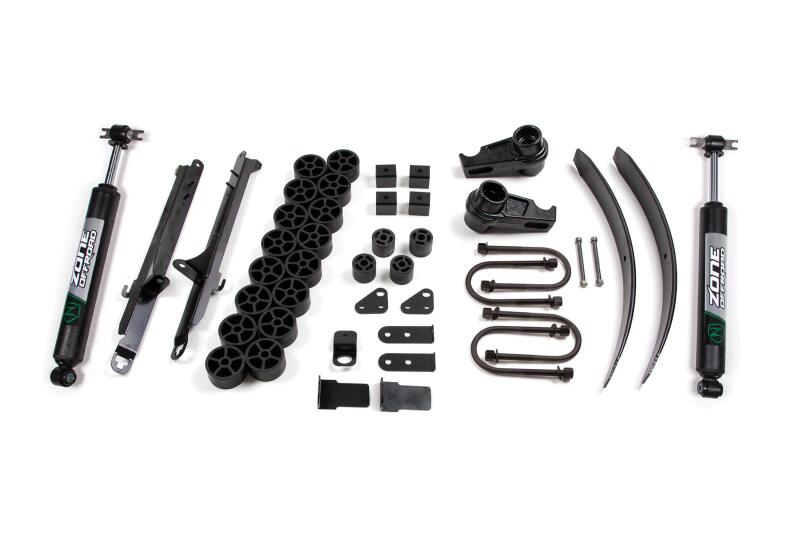 Zone Offroad 04-07 Chevy Colorado/GMC Canyon 3.5in Combo Kit - Nitro Shocks
