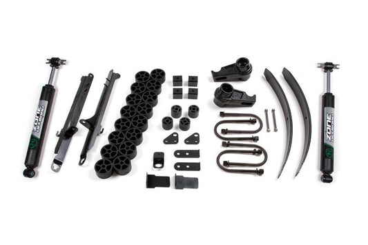 Zone Offroad 08-12 Chevy Colorado/GMC Canyon 3.5in Combo Kit - Nitro Shocks
