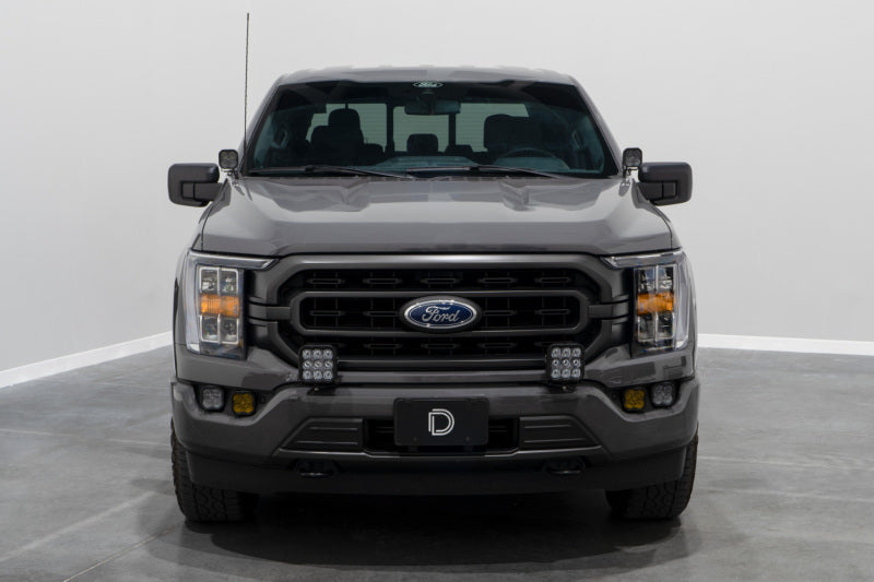 Diode Dynamics 21-22 Ford F-150 SS5 Bumper LED Pod Light Kit - Sport Yellow Driving
