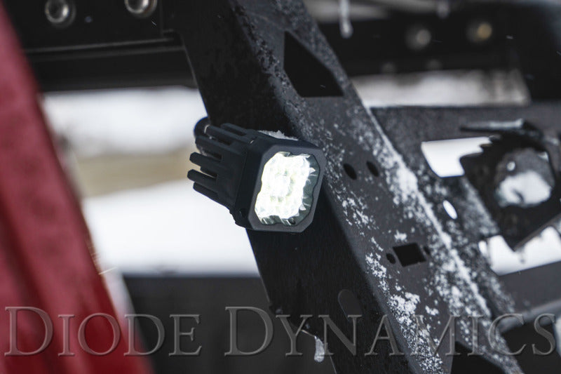 Diode Dynamics Stage Series C1 LED Pod Sport - White Wide Standard RBL (Pair)