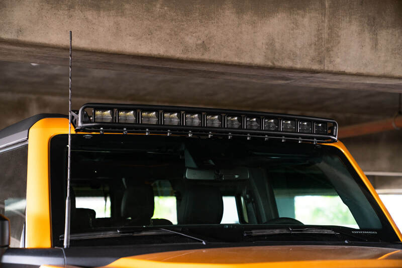 DV8 Offroad 21+ Ford Bronco Curved Light Bracket for 12 3in. Pod Lights