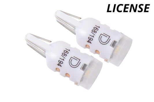 Diode Dynamics 194 LED Bulb HP3 LED Natural - White Short (Pair)
