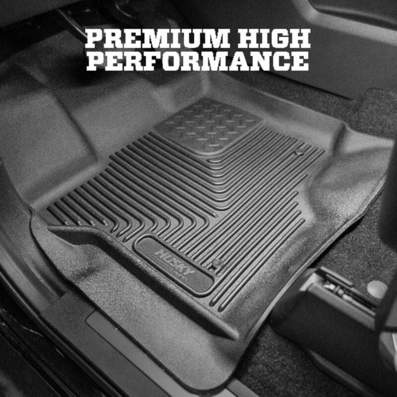 Husky Liners 19-22 Dodge Ram 2500/3500 CC/EC X-Act Contour Black Front Floor Liners