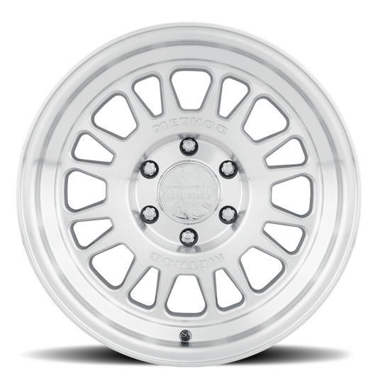 Method MR318 17x8.5 / 5x5 BP / 0mm Offset / 71.50 CB Machined-Clear Coat