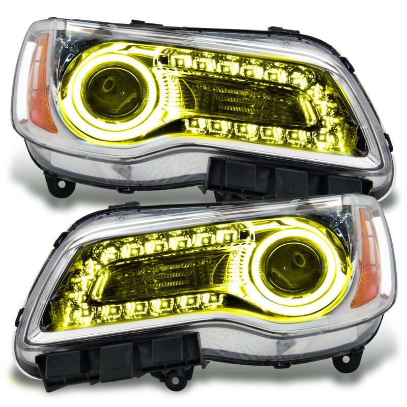 Oracle 11-14 Chrysler 300C SMD HL - Chrome - NON HID - DRL - w/o Controller