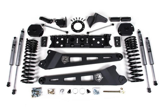 Zone Offroad 2019 Ram 2500 4.5in Radius Arm Diesel - 6-Bolt T-Case - Fox Shocks